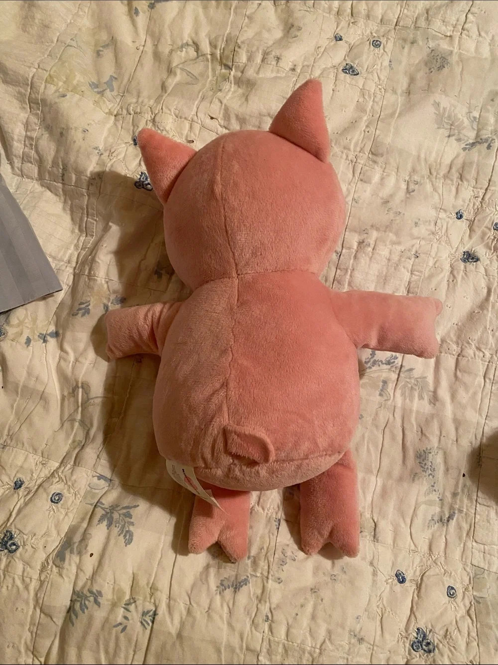 Kohl's Pink Pig & Gray Elephant Plush Toy Pair